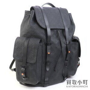 Louis Vuitton Christopher Backpack Taurillon Noir Black Backpack Sac Ado LV